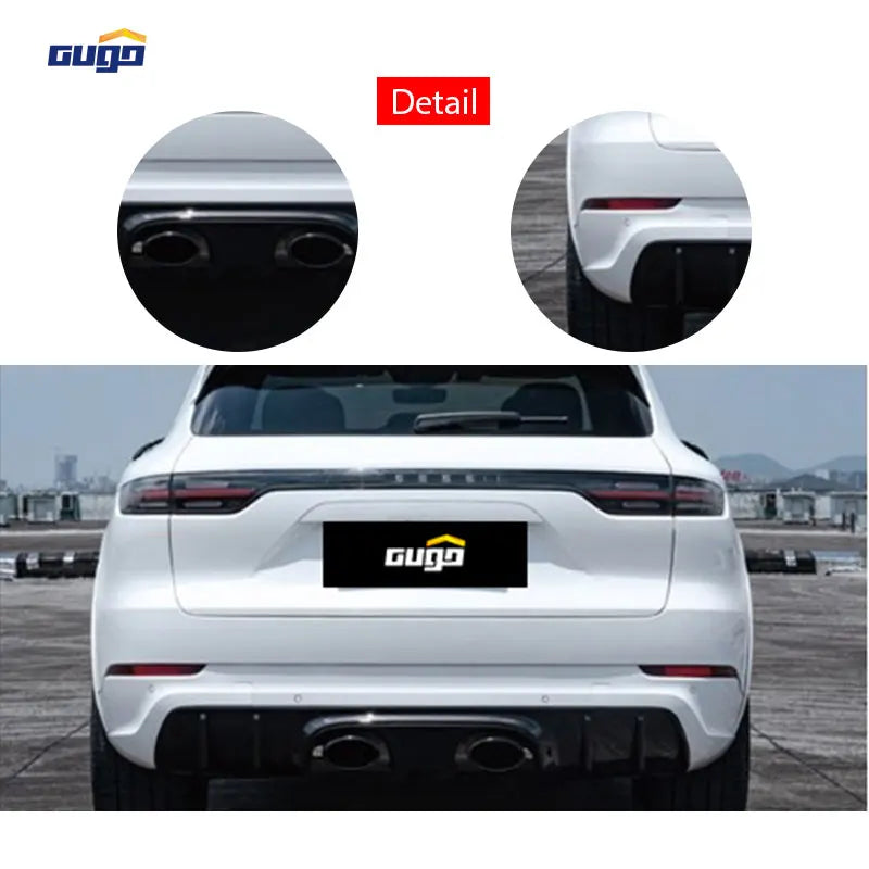 GUGO Easy-to-install Body Kit Suitable for 2018-2023 Porsche Cayenne 9Y0.1 Upgrading to 9Y0.2 Turbo GT Body Kit Perfect Fit